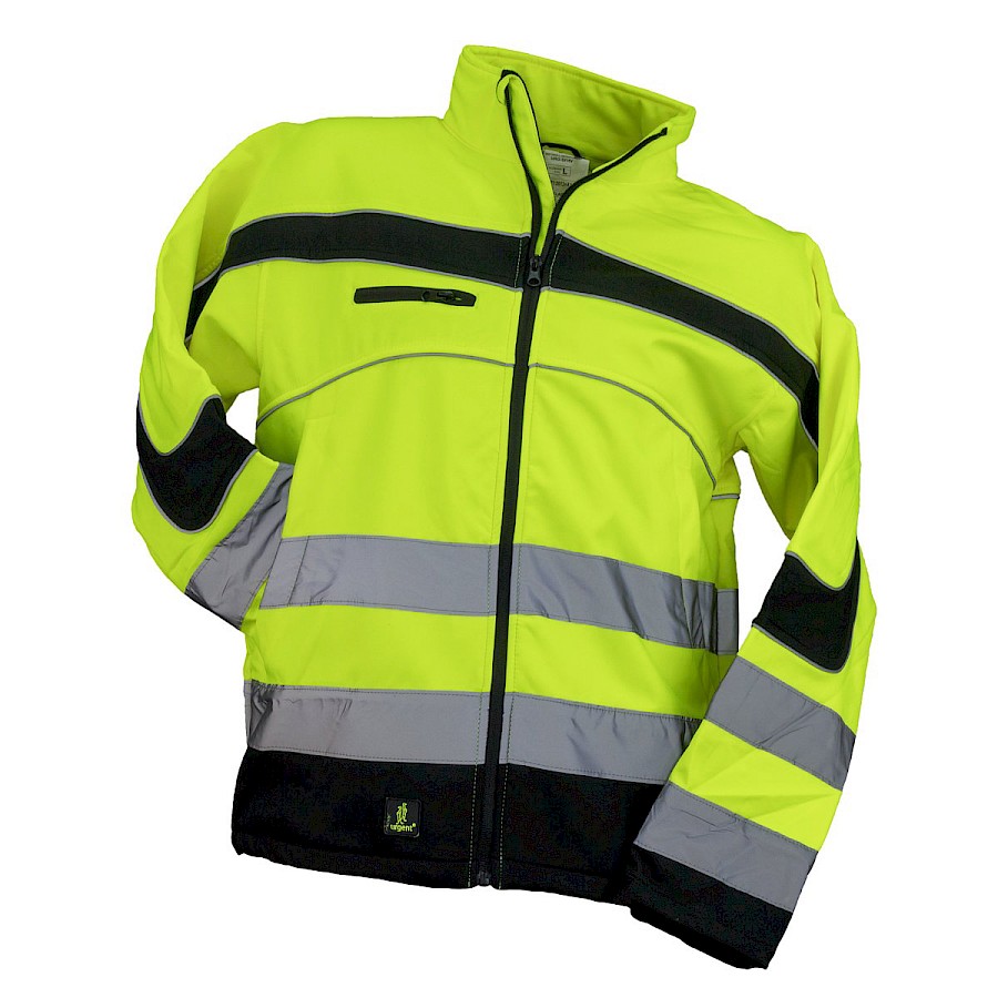 Kurtka SOFTSHELL żółta