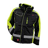 Y-8365 YELLOW KURTKA MĘSKA OCIEPLANA - zdjęcie 3