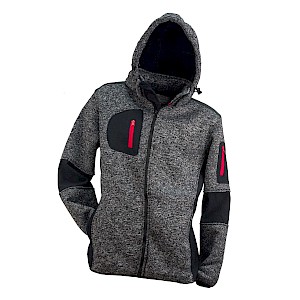 W18-12 BLUZA OCIEPLANA Z KAPTUREM