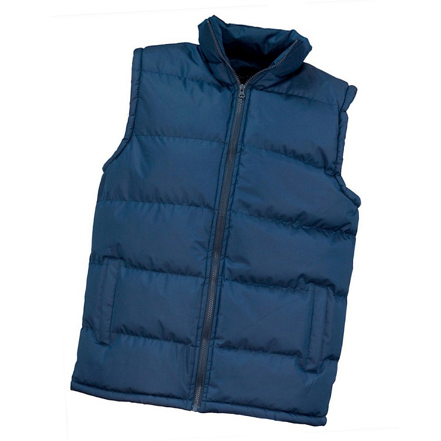 M-2028 NAVY BEZRĘKAWNIK  NA POLARZE